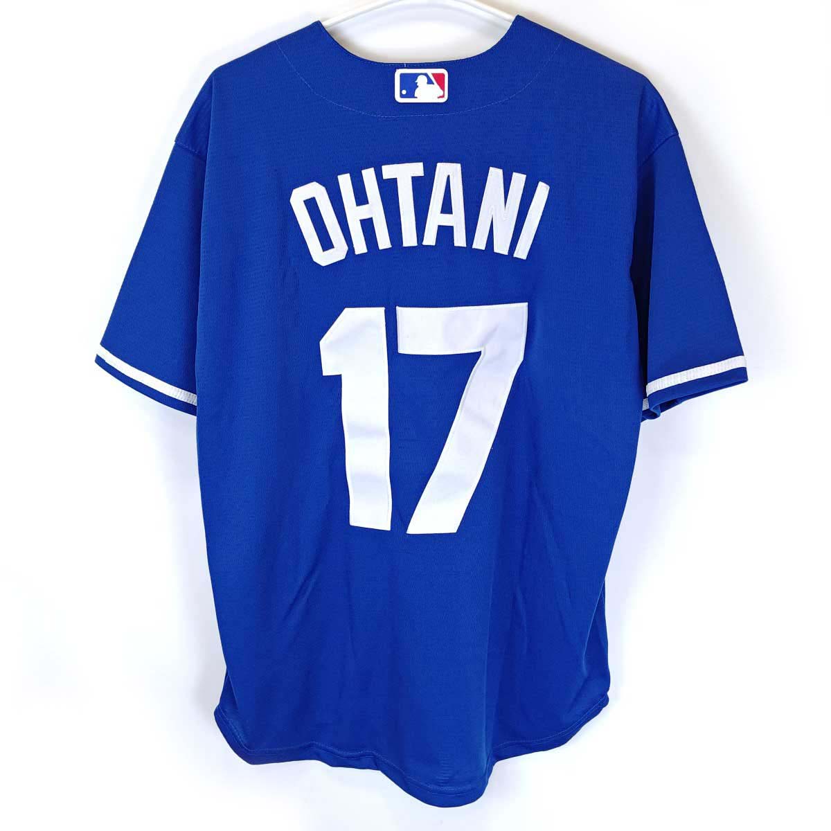 【中古・未使用品】ナイキ ロサンゼルス ドジャース ＃17 大谷翔平 ユニフォーム S NIKE MLB メジャーリーグ