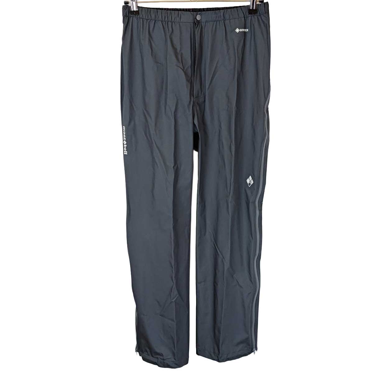 【未使用】モンベル GORE-TEX レインパンツ フルジップ L ダークグレー 1128728 レディース mont-bell トレッキング アウトドア 登山 楽天市場】【中古・未使用品】モンベル GORE-TEX レインパンツ