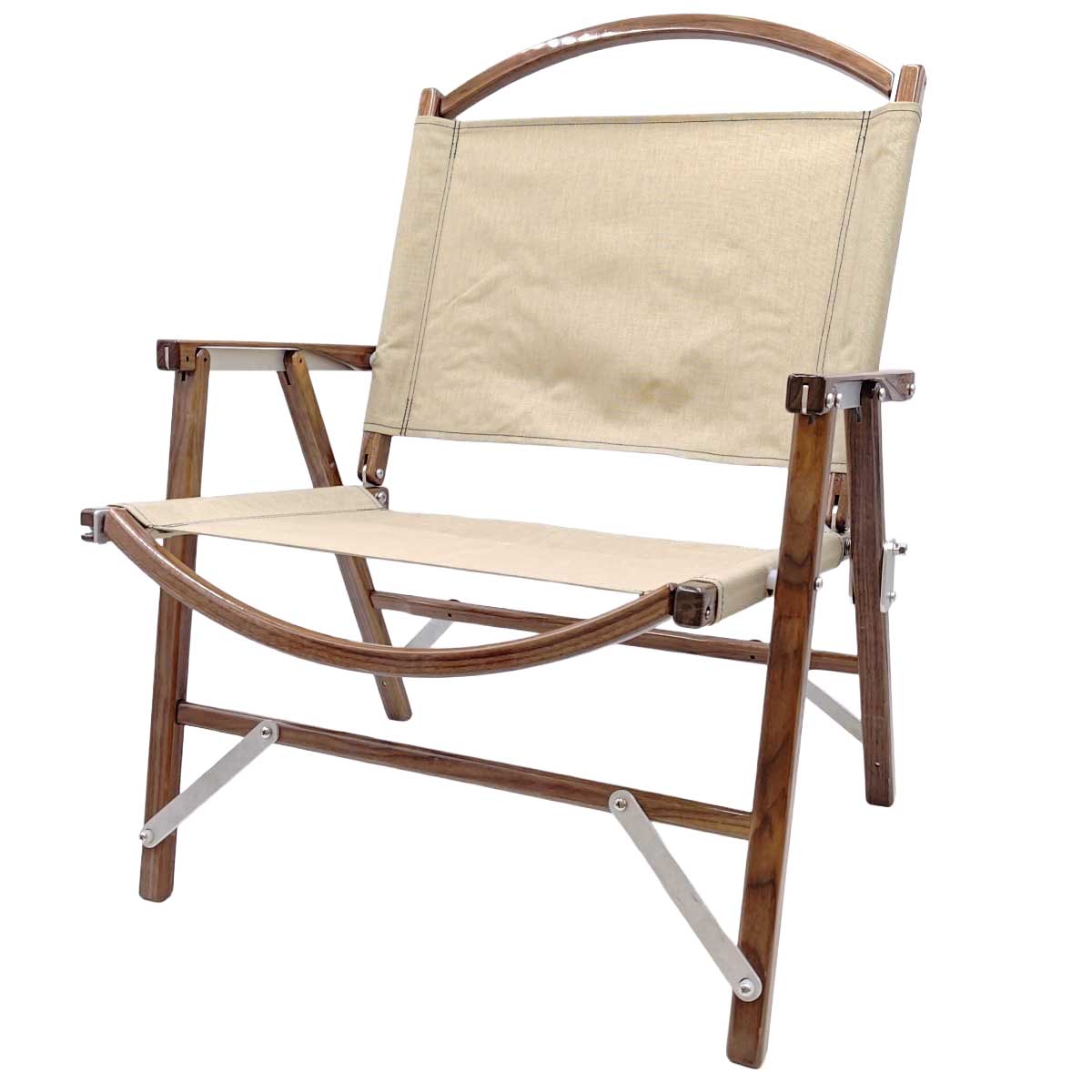 【中古・未当て嵌める品】Kermit Chair カーミットチェア 標準尺度 ウォルナット Tan KCC306 アウトドア old mountain USA
