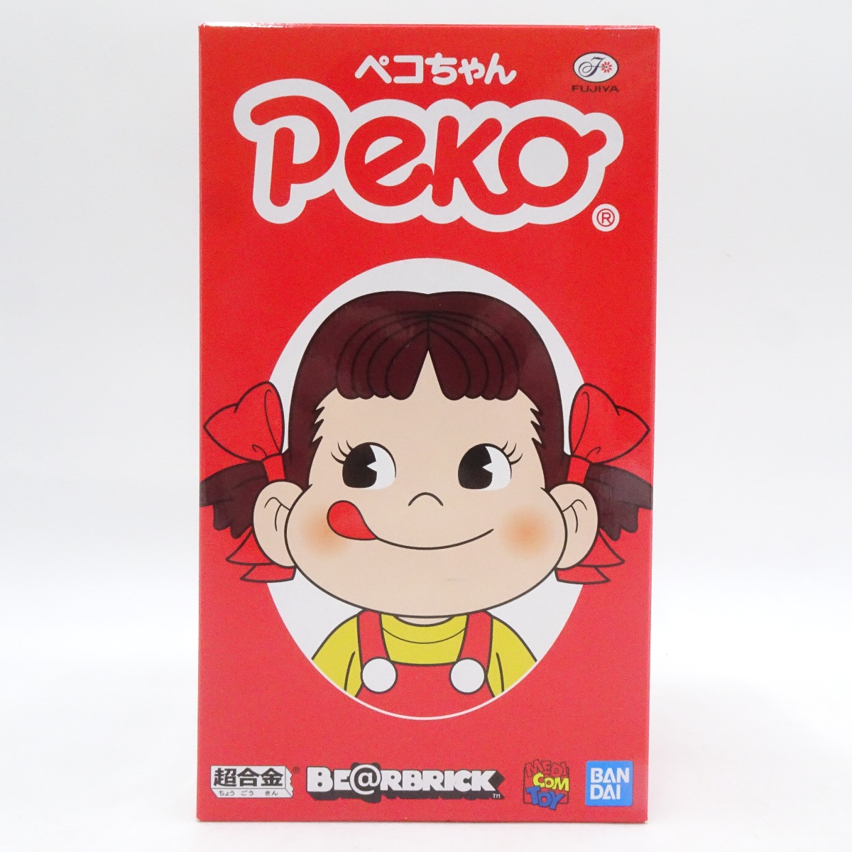 【中古・未使用品】メディコム・トイ 超合金 ベアブリック ペコちゃん BE@RBRICK 全高約145mm