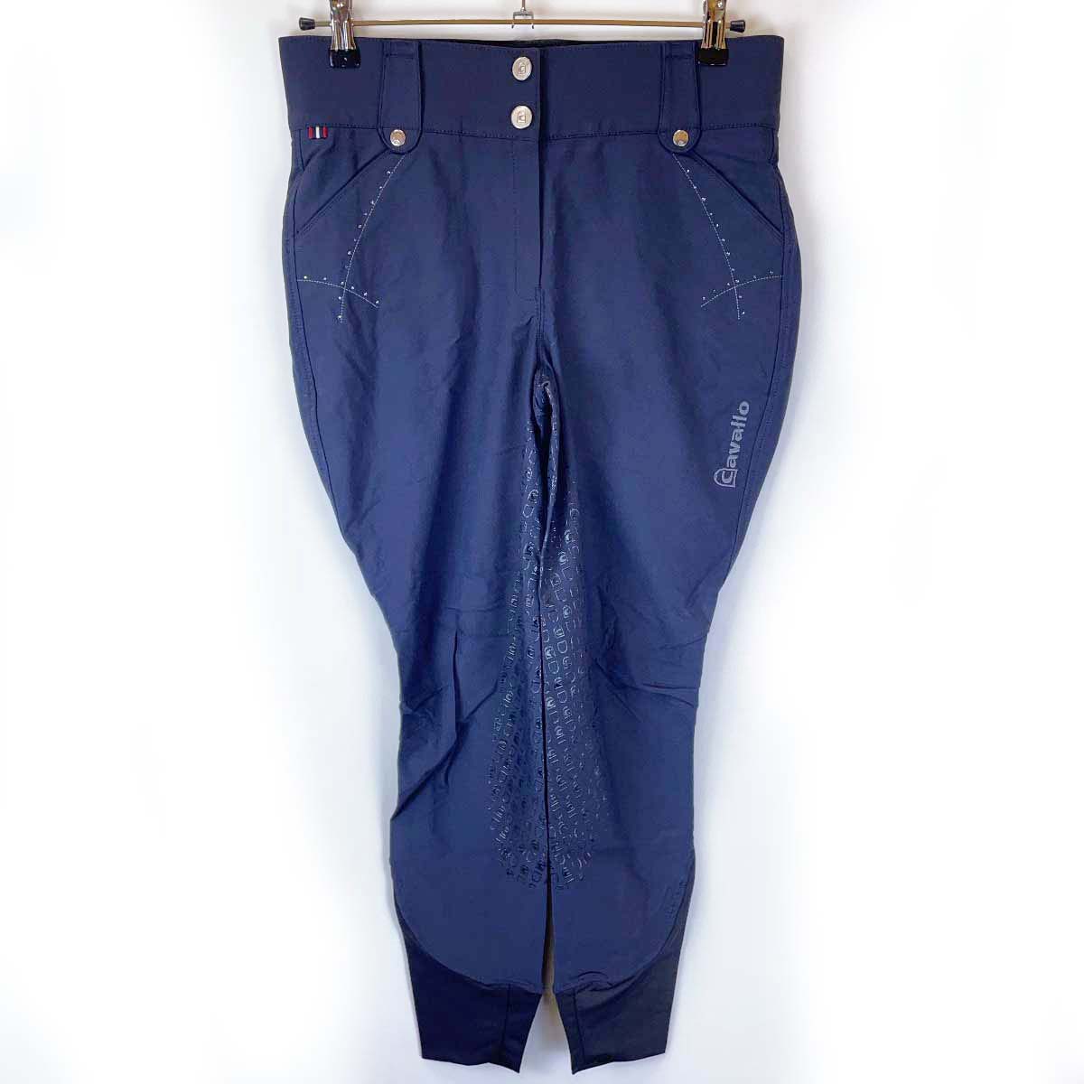 【中古・未当てはめる品】河馬ロ さる股引き ズボン下 CAREN GRIP フルグリップ 40 米国海軍 レディース CAVALLO 乗り馬 馬術 乗り馬ズボン