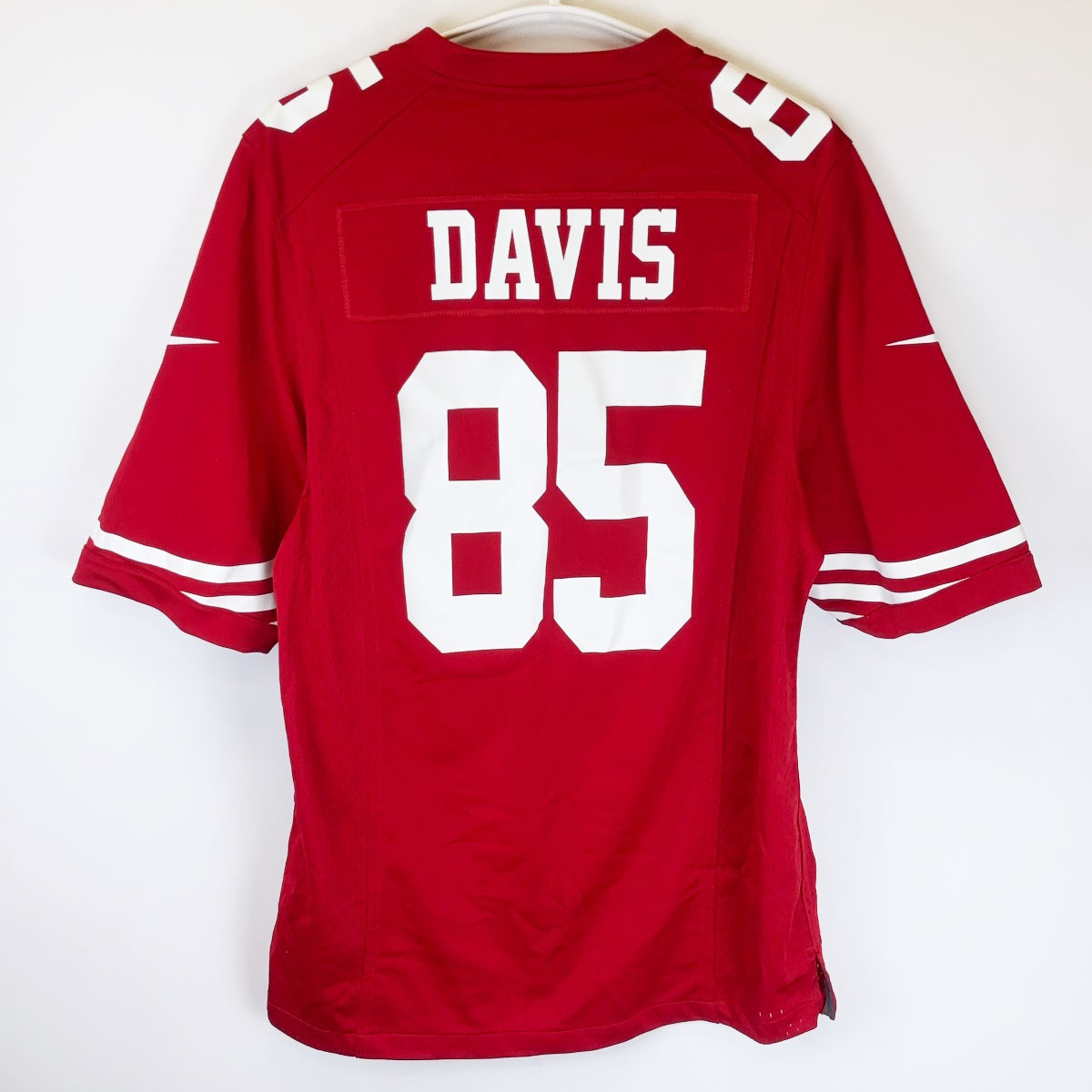 【中古】ナイキ NFL 49ers サンフランシスコ フォーティナイナーズ ユニフォーム ジャージ #85 DAVIS ヴァーノン・デイビス S NIKE アメフト 8,140円