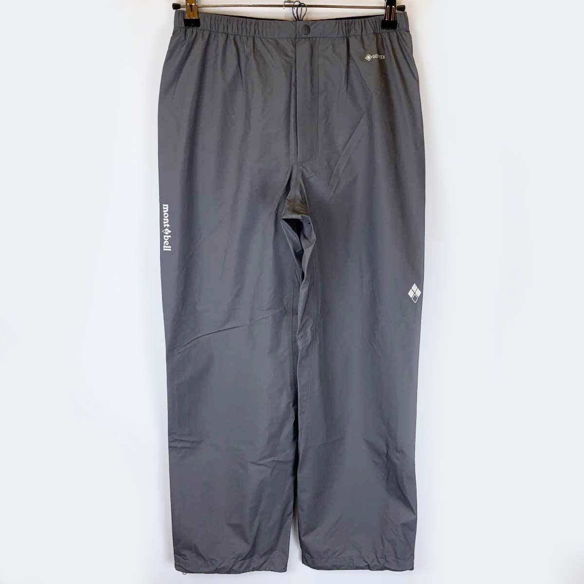 【中古・未使用品】モンベル GORE-TEX レインパンツ M グレー 1128726 レディース mont-bell 2025SS トレッキング アウトドア 登山