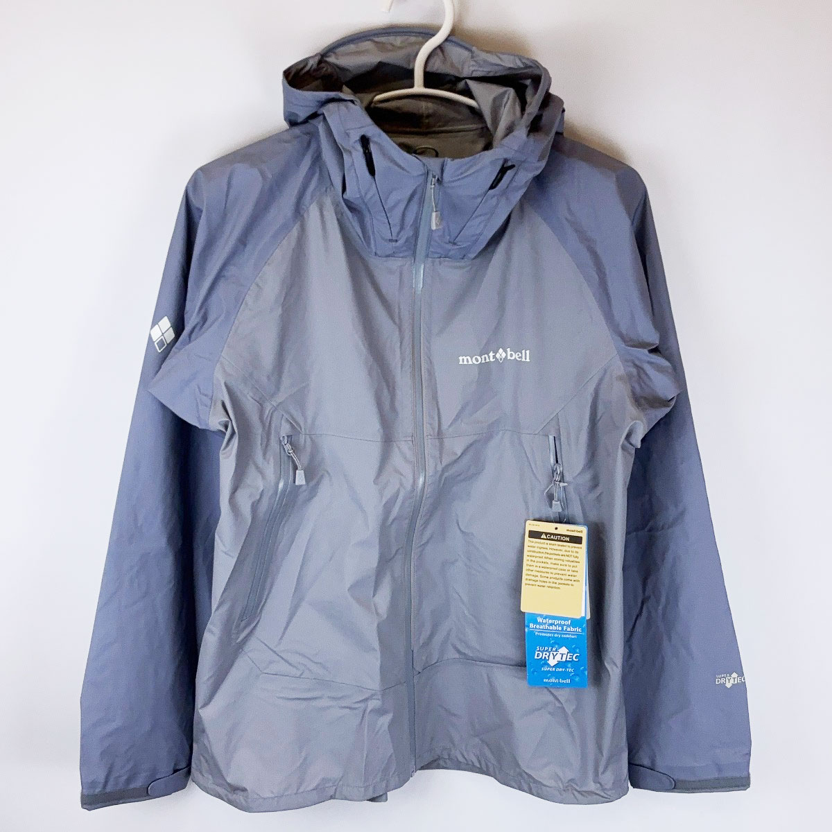 【中古・未使用品】モンベル トレントフライヤー ジャケット M ライトグレー 1128783 レディース mont-bell スーパー ドライテック 軽量 登山 トレッキング