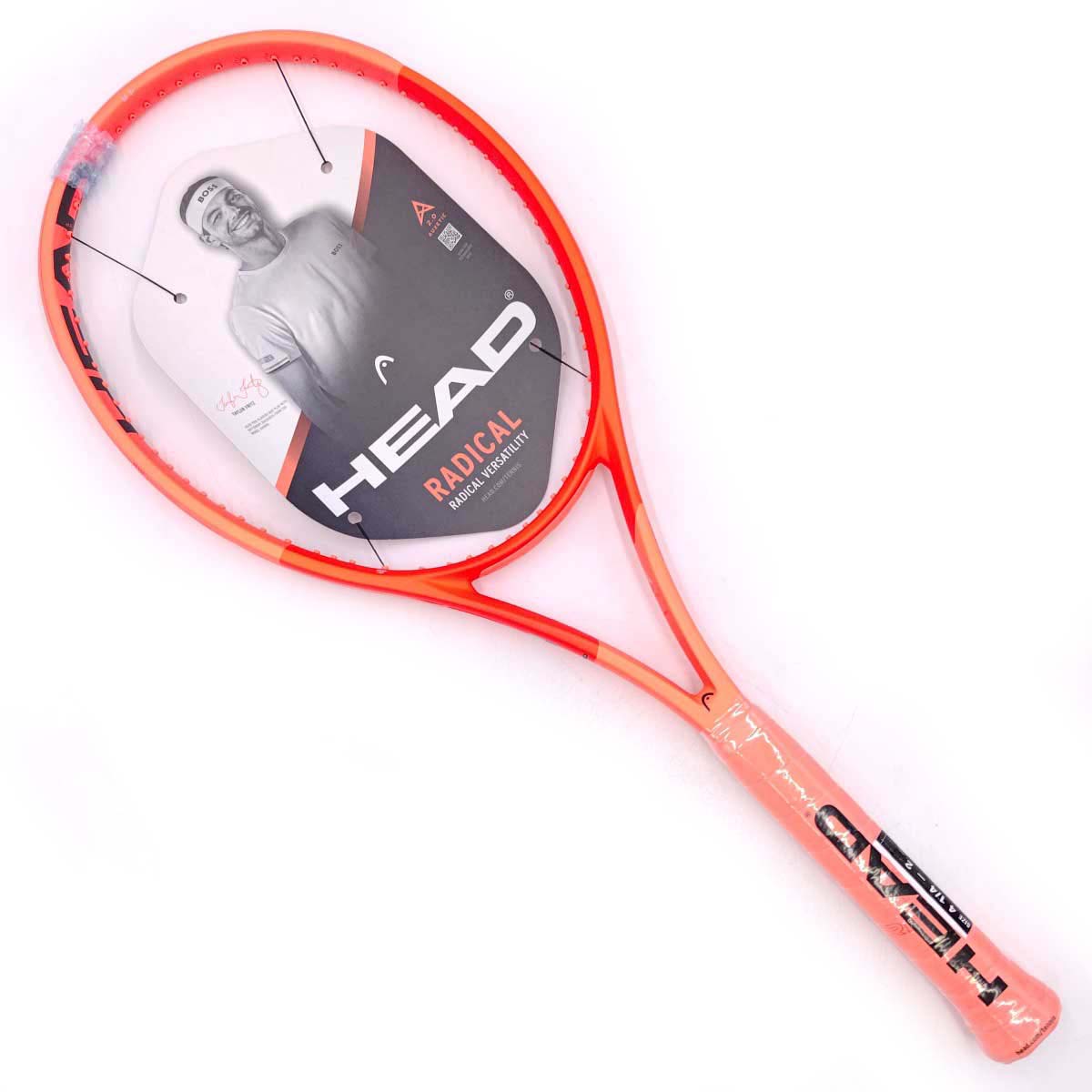 【中古・未当て嵌める品】尖端 Radical MP 2025 硬式庭球櫂 急進的 エムピー G2 ソーラーオレンジ色 231015 HEAD