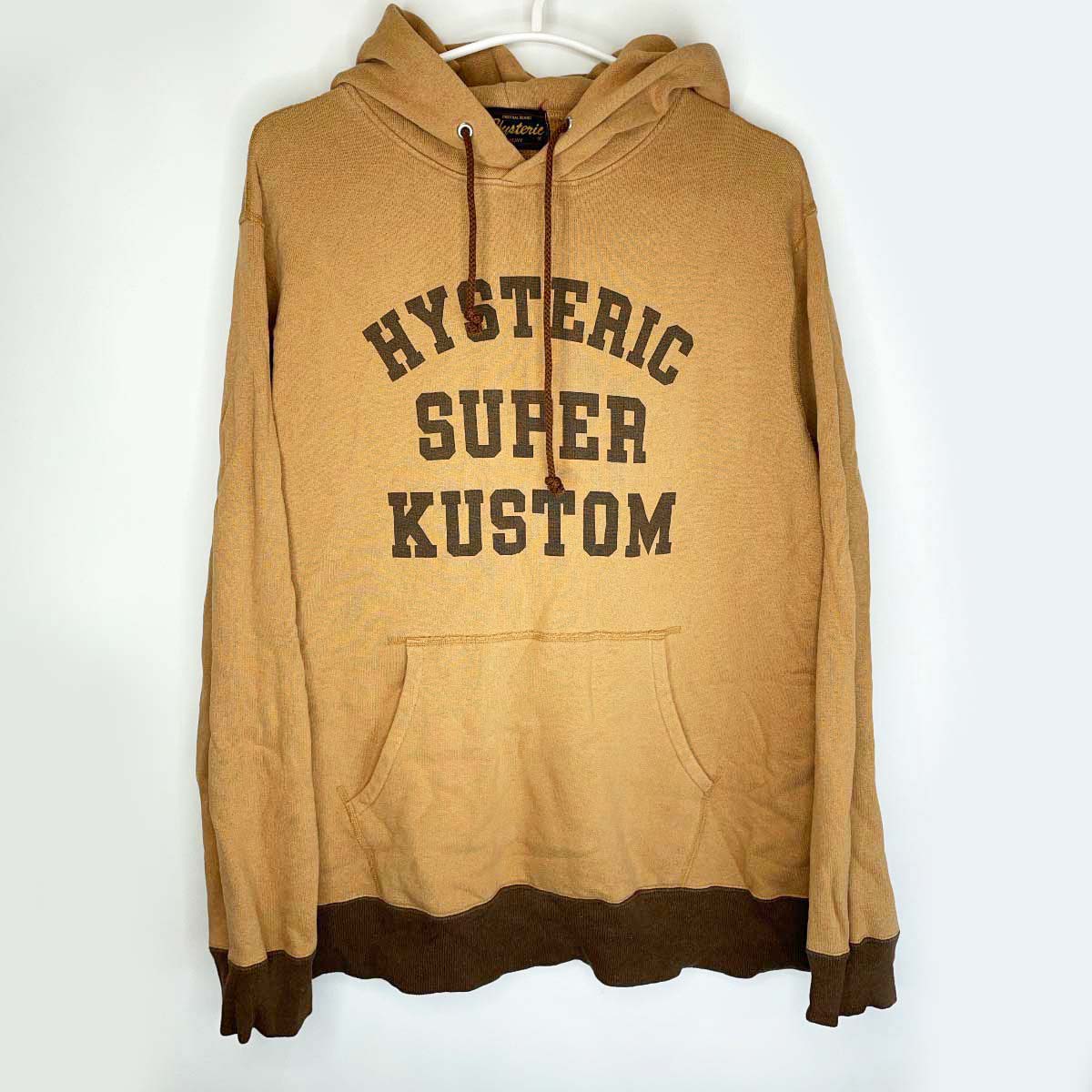【中古】ヒステリックグラマー パーカー フーディ F 赤銅色 レディース HYSTERIC GLAMOUR パーカー-レディースファッション-トップス