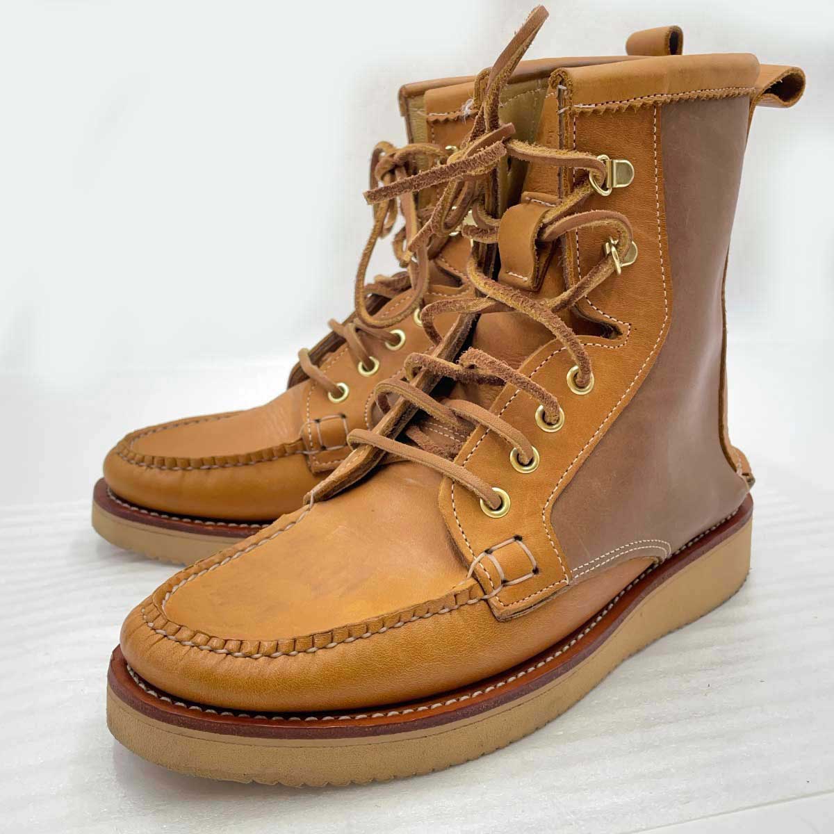 【中古】NEW ENGLAND ニューイングランド FIELDS MAN BOOTS フィールズマンブーツ US8 26cm メンズ