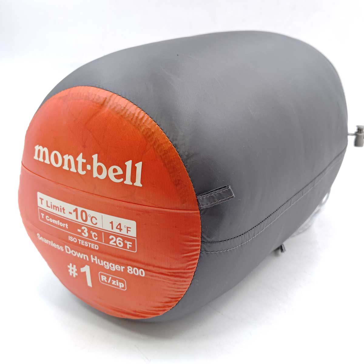 【中古】モン呼びりん シームレス ダウンハガー800 #1 R/ZIP 右ファスナー 1121399 mont-bell スリーピングバッグ シュラフ 寝袋