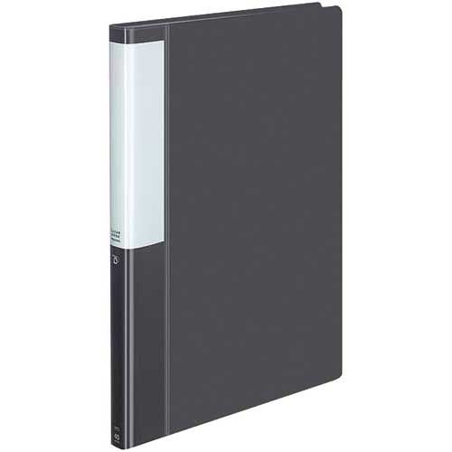 コクヨ クリヤーブックポジティ　Ａ４縦　濃灰　４０Ｐ２０冊