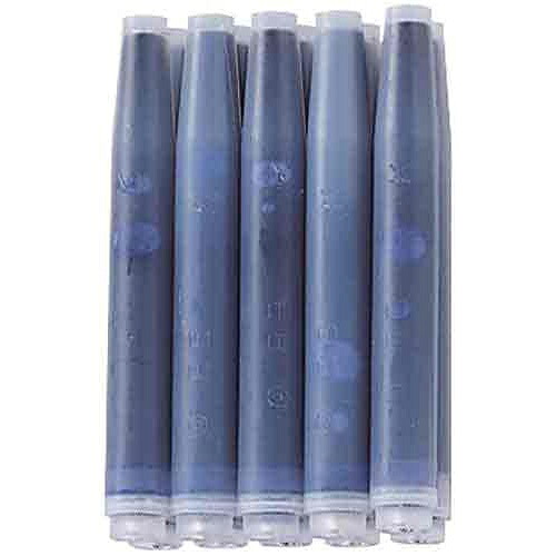 Platinum Fountain Pen Ink Cartridge - Black (Pack of 10)
