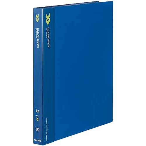 コクヨ 読みやすい書き付けＫ２ くっ付ける式Ａ４縦４０Ｐ青１０冊