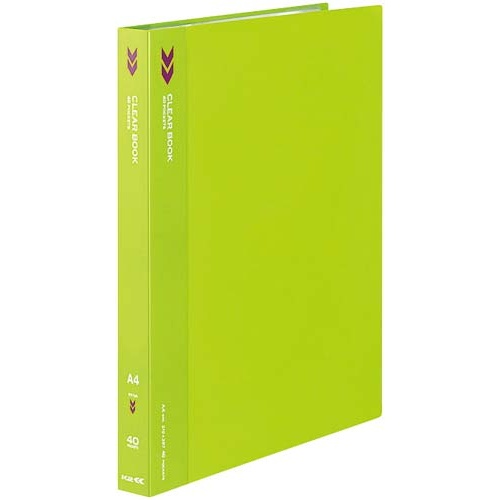 コクヨ 読みやすい書き付けＫ２ くっ付ける式Ａ４縦４０Ｐ黄緑１０冊