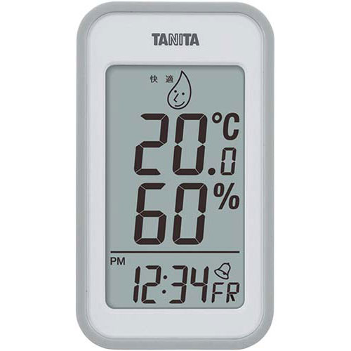 タニタ デジタル温湿度計　大　アラーム付