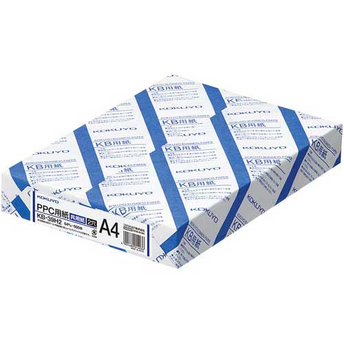 コクヨ ＫＢ用紙　共用紙６４ｇ　Ａ４　２穴　５００枚入&times;５｜カウモール