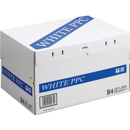 コクヨ ＷＨＩＴＥＰＰＣ Ｂ４ １箱（５００枚×５冊）×２