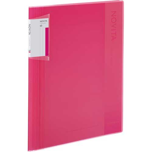 コクヨ 〈ノビータ〉（くっ付ける式）Ａ４縦６０枚サクラ色×１０