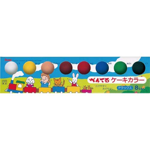 ぺんてる 西洋菓子色つや晴れ晴れしい 筆入り口・入口×１０【取寄商いもの】