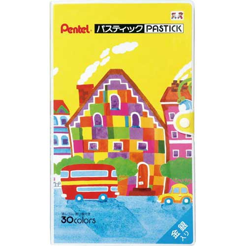 ぺんてる パスティック 30色×5