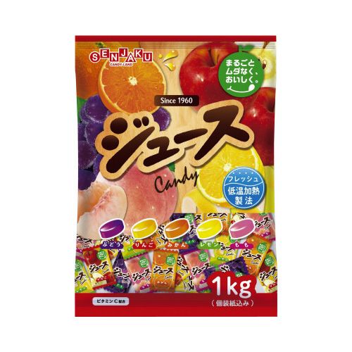 楽天市場】まるごと果実ジュースキャンデー 8kg お菓子 飴
