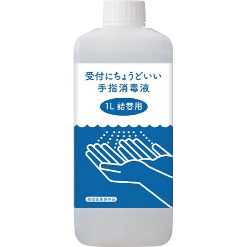 カウネット　「カウコレ」プレミアム 受付にちょうどいい手指消毒液詰替え　１Ｌ×４