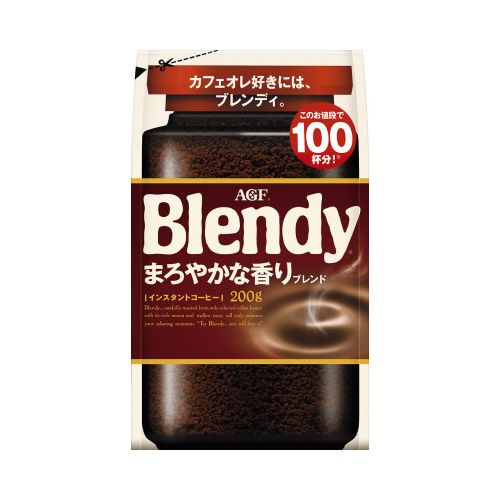 味の素ＡＧＦ ブレンディまろやかな香りブレンド袋　２００ｇ&times;１２｜カウモール