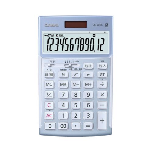 カシオ カシオ　本格実務電卓　ＪＳ&minus;２０ＤＣ&minus;ＢＵ&minus;Ｎ｜カウモール