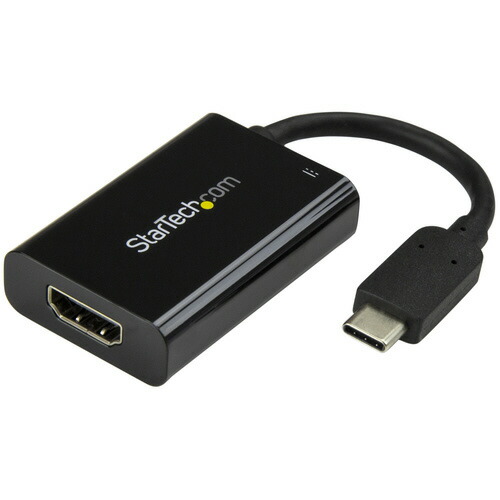 スターテック ＵＳＢ－Ｃ－ＨＤＭＩアダプタ　４Ｋ６０Ｈｚ　ＰＤ【取寄商品】