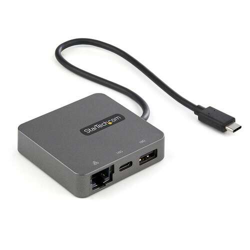 スターテック ＵＳＢ－Ｃマルチアダプタ　ＨＤＭＩ／ＶＧＡ／ＬＡＮ【取寄商品】