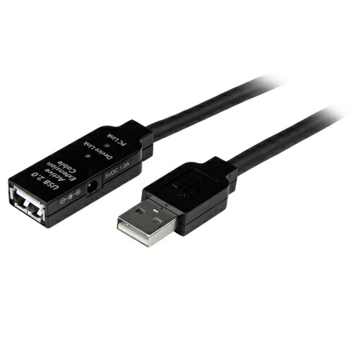 スターテック ＵＳＢ　２．０アクティブリピーターケーブル　２５ｍ【取寄商品】