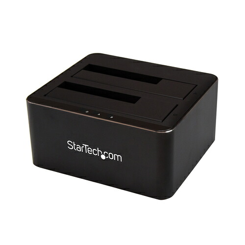 スターテック ２．５／３．５ＨＤＤスタンド　２ベイ　ＵＳＢ３．０【取寄商品】