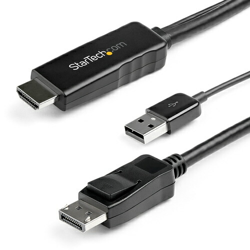 スターテック ＨＤＭＩ－ＤｉｐｌａｙＰｏｒｔ変換ケーブル　２ｍ【取寄商品】