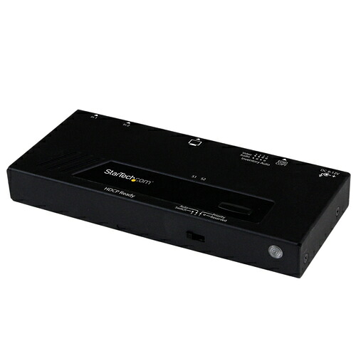 はやりっ子テック ＨＤＭＩ映像媒体うつり変わり器 ２インプット１最終生産物 自動小銃／優先順位うつり変わり【取寄商いもの】
