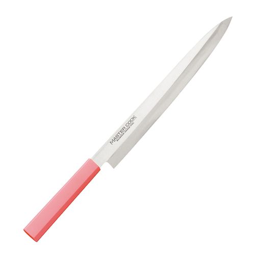 片岡製作所 抗菌柳刃　ＹＫ２１０Ｐ　桃　２１ｃｍ【取寄商品】