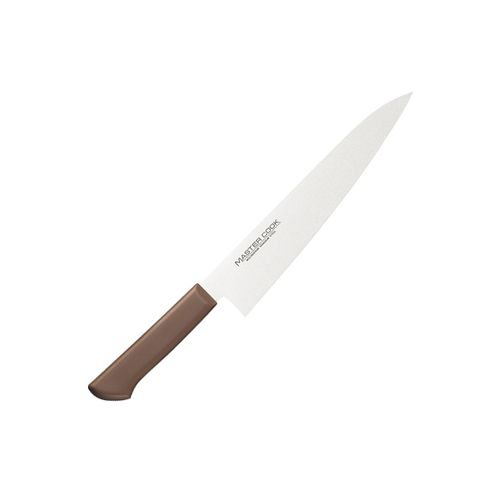 片岡製作所 抗菌カラー牛刀　茶　２７ｃｍ【取寄商品】