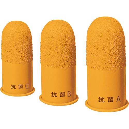 プラス 指サックＡ　オレンジ　５０個入【取寄商品】