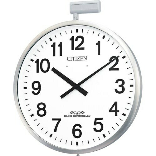 ＣＩＴＺＥＮ シチズン露天大型電磁波掛け時計【取寄商いもの】
