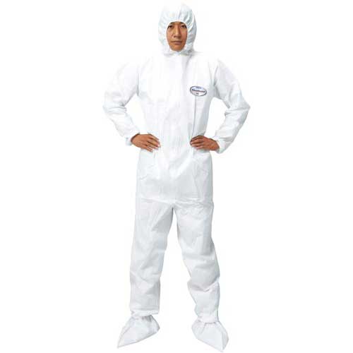 日本製紙クレシア 喨喨たるかばい立てＡ４０ツナギ服 ＸＸＬ ２５着【取寄商いもの】