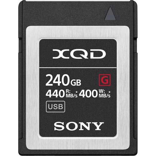 ソニー XQDカードQD−Gシリーズ 240GB