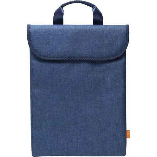 セキセイ クッションケース　フラップイン　Ｍ　ネイビー×１０【取寄商品】