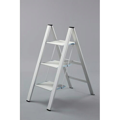 長谷川工業 スリムステップ 78cm シルバー【取寄商品】|カウモール