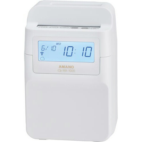 アマノ タイムレコーダー EX-3000NC 白 Amazon.co.jp: アマノ タイムレコーダー EX-3000NC 白 : 文房具