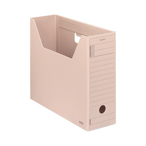 コクヨ ファイルボックス　Ｈタイプ　ＰＰ　Ａ４横　桃　５個