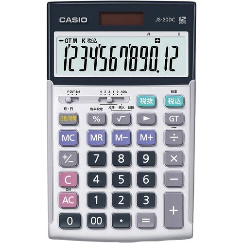 カシオ 本格実務計算器 ＪＳ－２０コロンビア特別区－Ｎ
