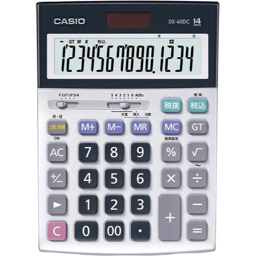 カシオ 本格実務電卓　ＤＳ－４０ＤＣ