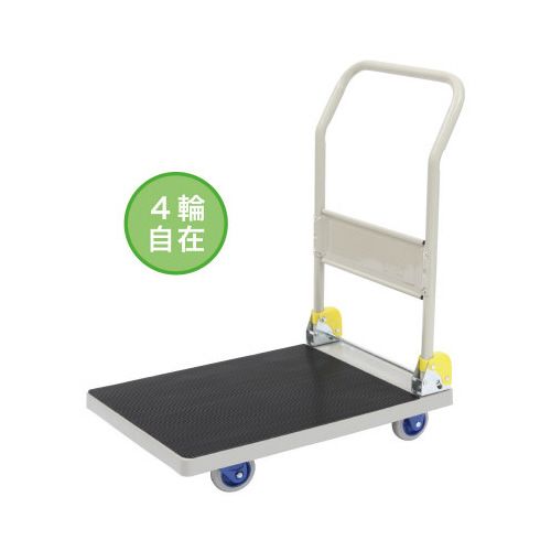 カウネット 「カウコレ」プレミアム 荷物がすべりにくい4輪自在静音樹脂台車×3|カウモール