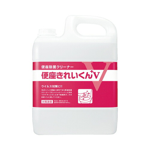 サラヤ 便座きれいくんＶ　５Ｌ×３
