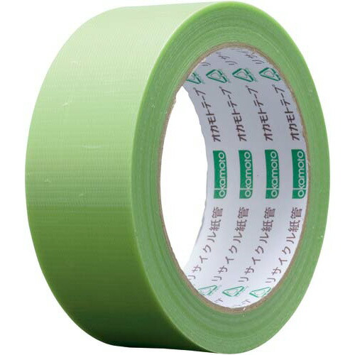 オカモト 養生クロステープ　Ｎｏ．４１２緑３８ｍｍ　３６巻