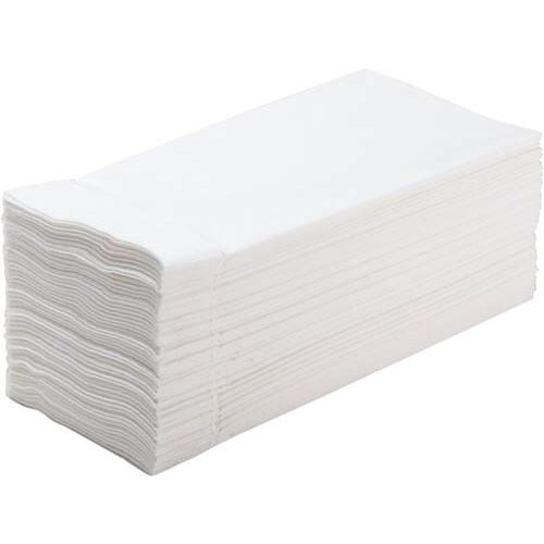 きんだい カラーナプキン８折２ＰＬＹ　白無地　５０枚入×４０