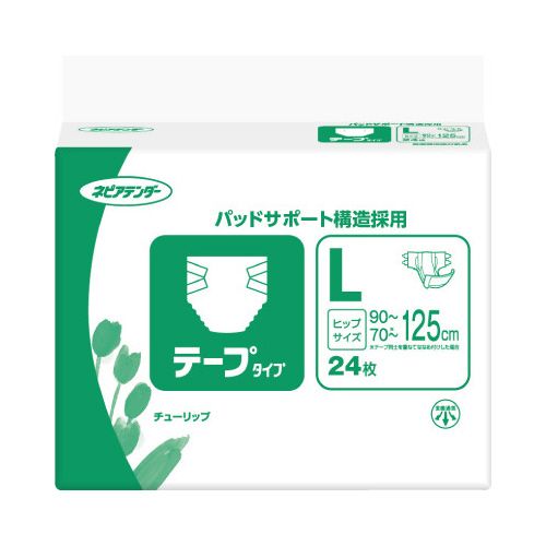 大公ネピア ネピアテンダー 磁気テープ手合い Ｌ ２４枚入×３