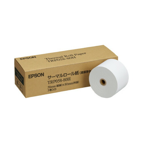 楽天市場】正規品 KL080-ZEN 4箱セット エプソン EPSON ラベルロール紙